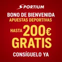 Bono de Bienvenida Sportium Apuestas Deportivas: Consigue Hasta 200€ Gratis