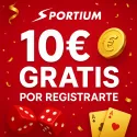 Bono sin Depósito Sportium 2025: Consigue 10€ Gratis al Registrarte