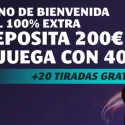 YoCasino: Doble tu Depósito Hasta 200€ + 20 Tiradas Gratis