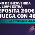 YoCasino: Doble tu Depósito Hasta 200€ + 20 Tiradas Gratis
