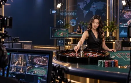C&oacute;mo funciona un casino con crupier en vivo