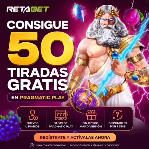 RETABET - 50 TIRADAS GRATIS