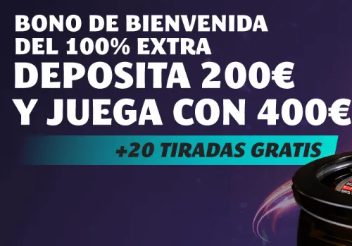 YoCasino: Doble tu Depósito Hasta 200€ + 20 Tiradas Gratis